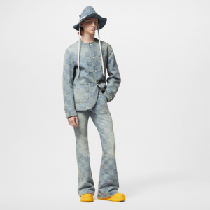 Giay Louis Vuitton LV Maxi Trainers 'Yellow' 1ACN2A