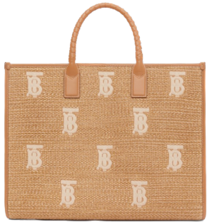 Tui Burberry Large Freya Tote 'Natural' 80523561