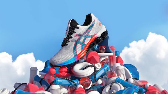 Giay Asics Gel Quantum 180 mau den voi thiet ke hien dai va cong nghe Gel tien tien