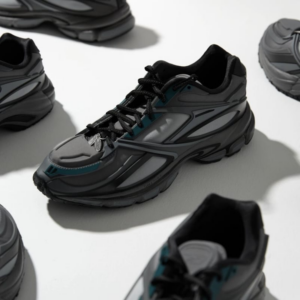 Giay Reebok Premier Road x Randomevent 'Black Gray Green' GX9194