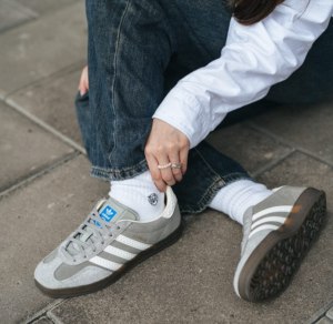 Giay Adidas Gazelle Indoor 'Grey Wolf' IF1807