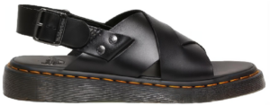 Dép Dr. Martens ZANE Cross Strap Leather 'Black' 30765001