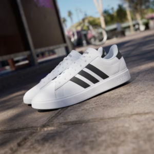 Giay Adidas Grand Court 2.0 'White Black' GW9195