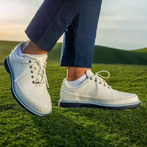 Giay Adidas MC80 Spikeless Golf 'White Collegiate Navy' ID4749