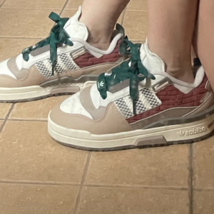 Giay Adidas Originals Forum Low Shoes 'Brown Grey Red' IG3678