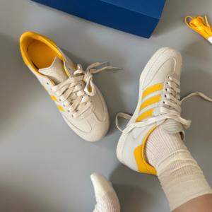 Giay Adidas Pharrell x Samba Human Race 'Gold' ID9068