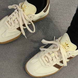 Giay Adidas Samba OG 'Cream White Preloved Brown' ID1447