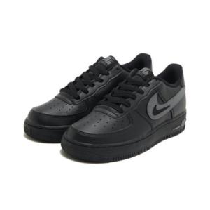 Giay Nike Air Force 1 Low GS Cut Out 'Black Grey' FQ2413-001