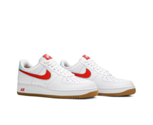 Giay Nike Air Force 1 Low 'White Red Glacier Ice' DA4660-101