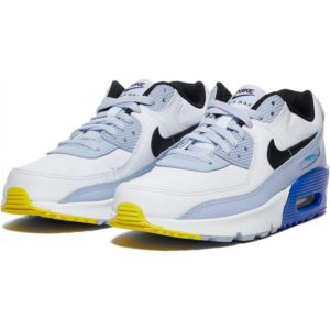 Giay Nike Air Max 90 'White Blue Grey' DV3607-101