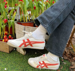 Giay Onitsuka Tiger Mexico 66 Vin 'Beige Red' 1183B391-101