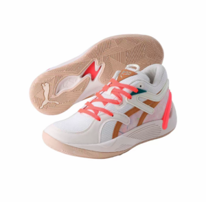 Giay Puma Trinomic Blaze Court x Childhood Dreams 'White Pink' 377401-01