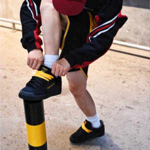 Giay Reebok Club C Bulc 'Black Team Yellow' 100034265