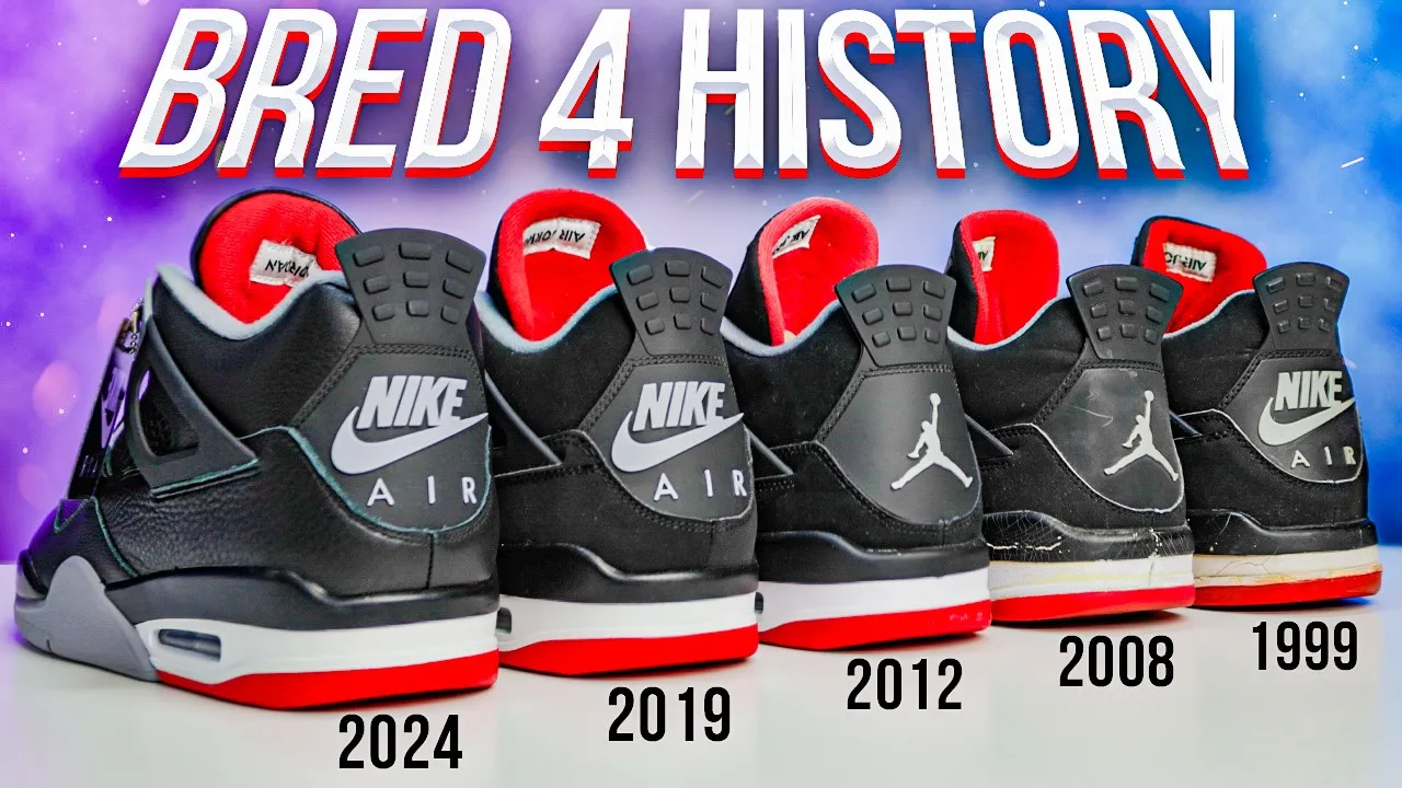 Hinh anh 2: Lich su cua Nike Air Jordan 4 Bred va The Reimagined Bred