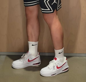 Nike Air Force 1 Low EVO 'White University Red HF3630-100