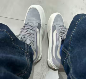 Giay Vans Knu Skool 'Grey Beige' VN000CS0BXC