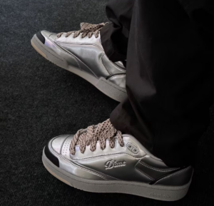 Giay Reebok Club C Bulc 'Dime Silver Metllic' 100069825