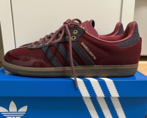 Giay Adidas Samba OG x Alwayth 'College Burgendy' IH5187