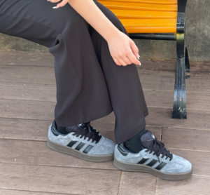 Giay Adidas Samba XLG 'Grey Black Gum' ID3201