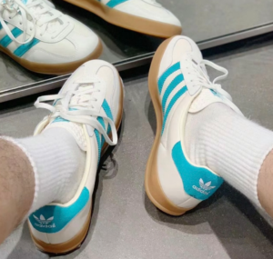 Giay Adidas Gazelle Indoor 'Chalk Turquoise' JI2583
