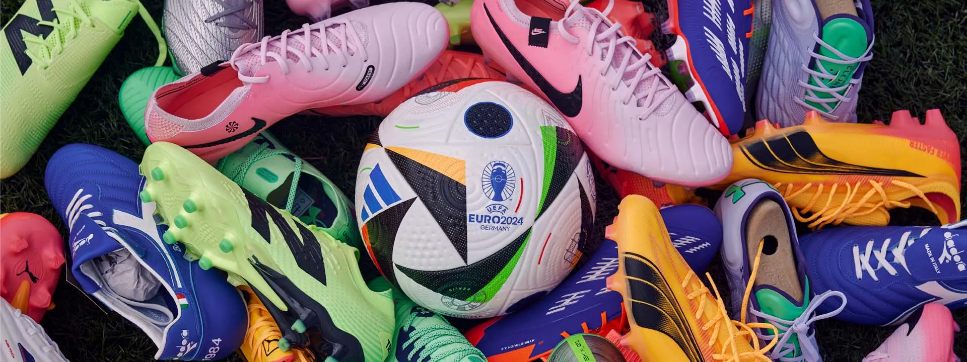 Top nhung doi giay bong da duoc cac cau thu mang tai Euro 2024