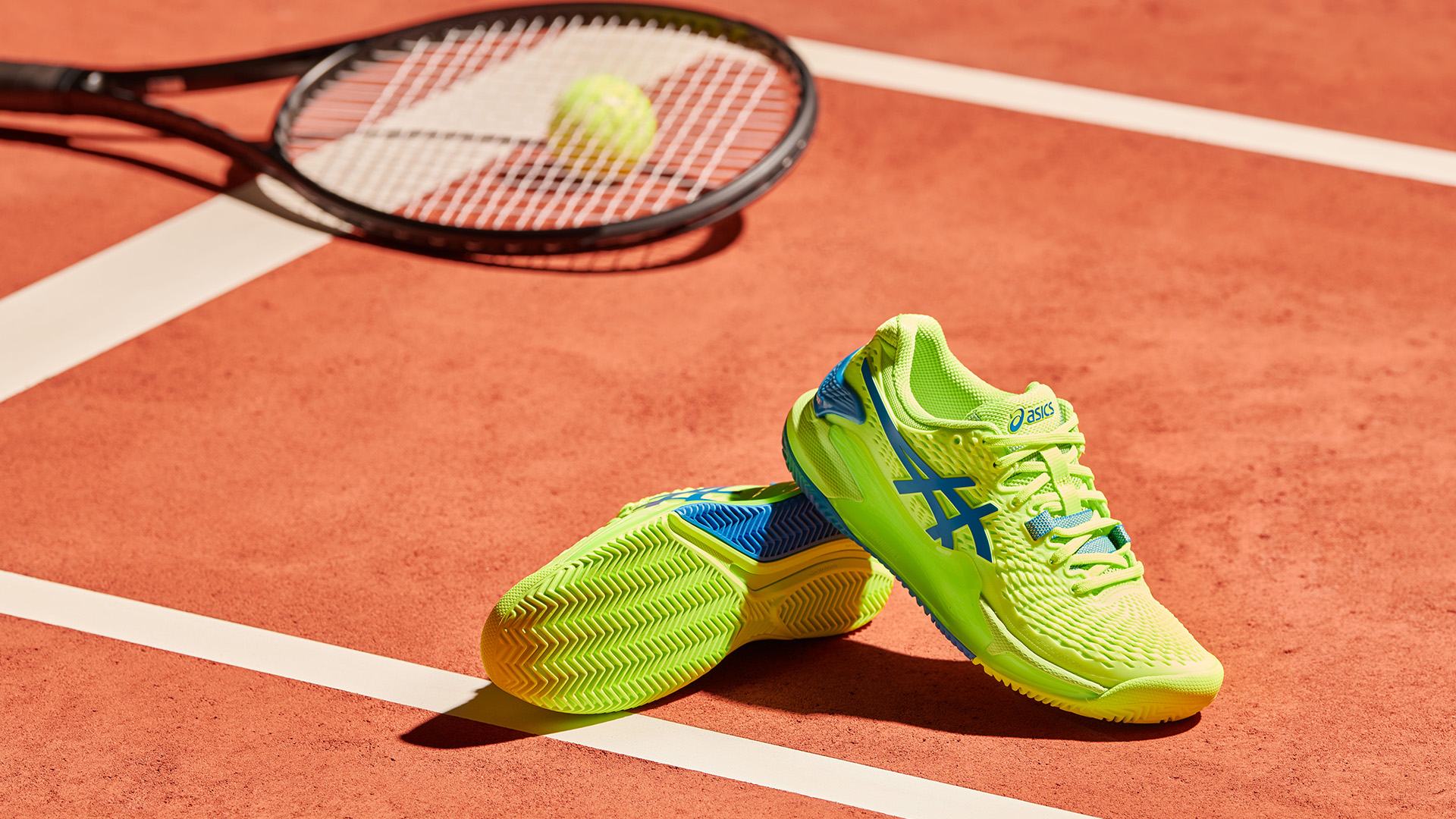 Hinh anh 1: Danh gia chi tiet ve giay tennis Asics Gel Resolution 9 Clay