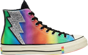 Giay Converse Chuck 70 Hi 'Black Rainbow' 165713C