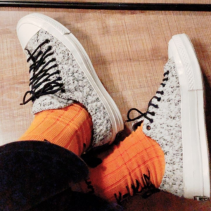 Giay Converse Boucle Wool Chuck 1970s 'Freece Lined' 166254C