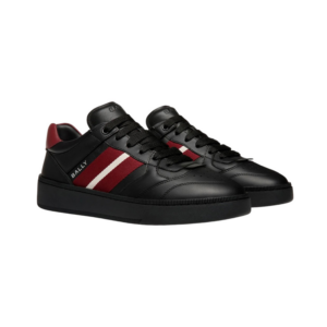 Giay Bally Rebby Calfskin 'Red Black' 6306538