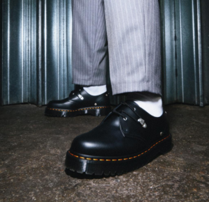 Giay Dr.Martens 1461 Bex Stud Leather Oxford 'Black' 26960001