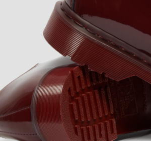 Giay Dr.Martens 1461 Mono Patent Leather Oxford 'Red' 27138601