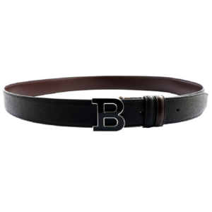 That Lung Bally Men's Logo Buckle Belt 'Black' 6226631