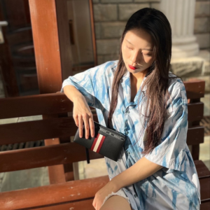 Tui Bally Leather Clutch 'Black' 6232007