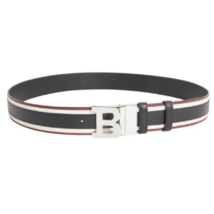 That Lung Bally Logo Buckle Belt Men's 'Black' 6239298