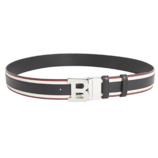 Thắt Lưng Bally Logo Buckle Belt Men's 'Black' 6239298