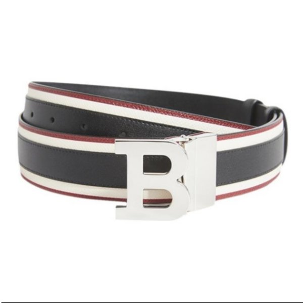 Thắt Lưng Bally Logo Buckle Belt Men's 'Black' 6239298 - Hình ảnh 4