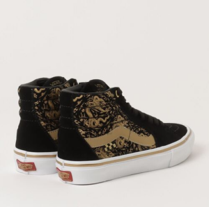 Giay Vans Sk8‑Hi Lunar New Year 'Black Gold' VN0A5FCCZX1