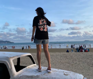 Ao Anti Social Social Club T Unisex 'Black' ASST269