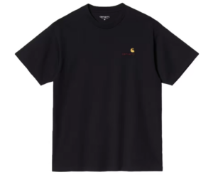 Ao Carhartt WIP American Script 'Black' I029956-89-XX