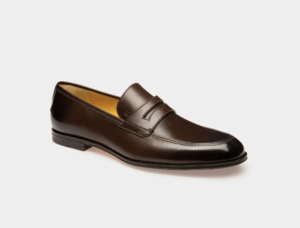 Giay Bally Webb Calf Leather Loafer 'Brown' 6228340