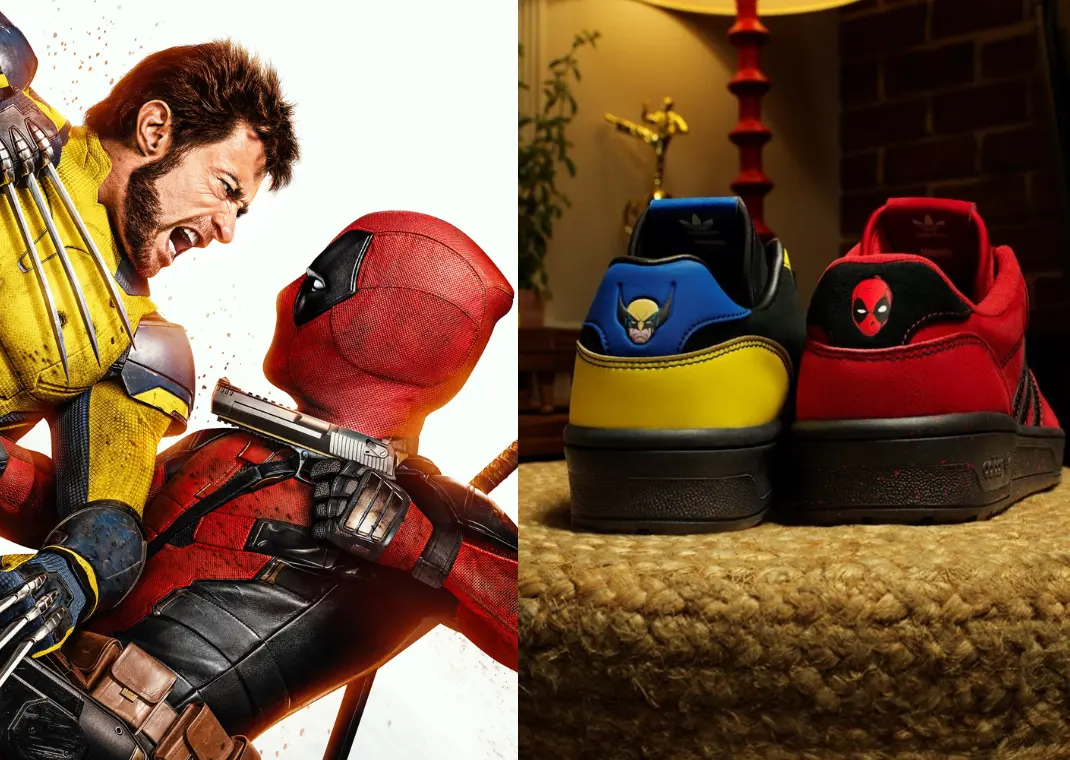 Hinh anh 1: San sang bung no: Bo suu tap adidas x Deadpool & Wolverine chinh thuc ra mat