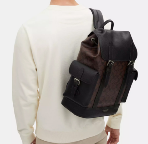 Balo Coach Hudson Backpack 30 Classic 'Black' CR388-QBAE4