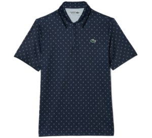 Ao Lacoste Anti-UV Printed Golf 'Blue' DH5175-51-525