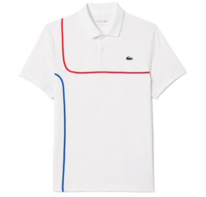 Ao Lacoste Ultra Dry Pique Tennis 'White' DH7362-51-800