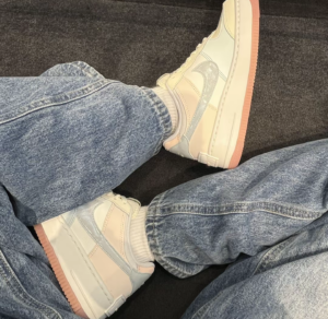 Giay Nike Air Force 1 Shadow 'Coconut Milk Crimson Tint' DZ1847-105