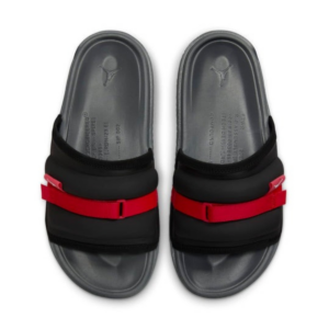Dep Nike Jordan Super Play Slide 'Black Fire Red' DM1683-060