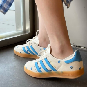 Giay Adidas Gazelle Indoor 'Light Blue' IF4491