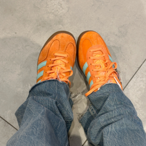 Giay Adidas Gazelle Indoor 'Orange Clear Mint' IH7499