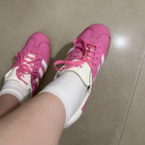 Giay Adidas Gazelle J 'Pink Fusion Gum' ID1107