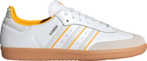 Giay Adidas Samba OG 'White Crew Yellow' ID1479